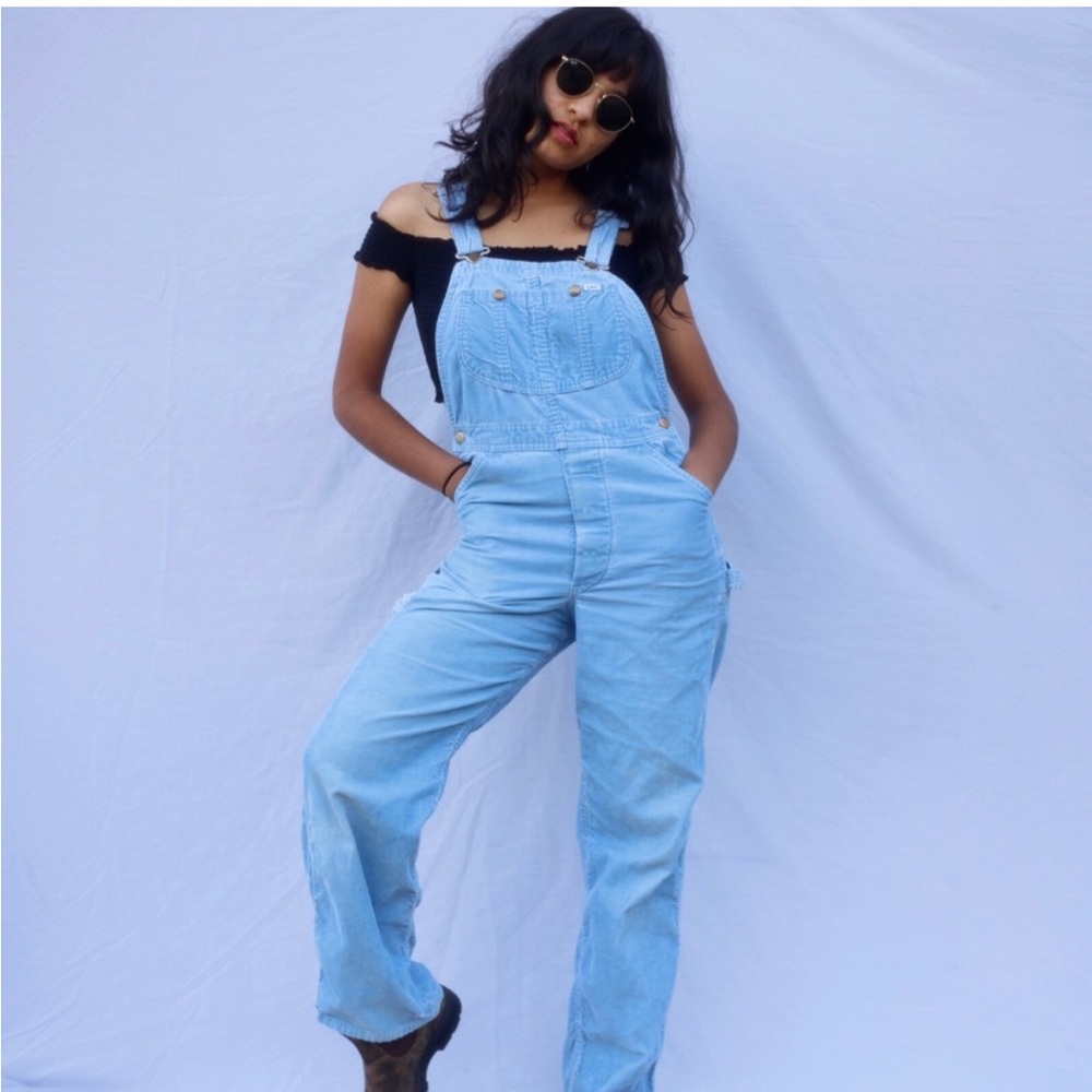 Vintage Lee Corduroy Overalls